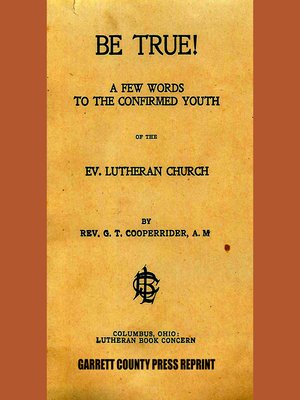 cover image of Be True!